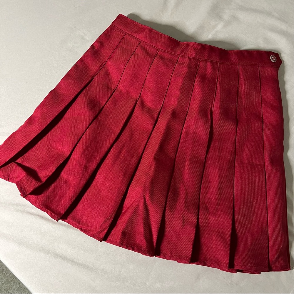 SOLD Red Tennis Skirt